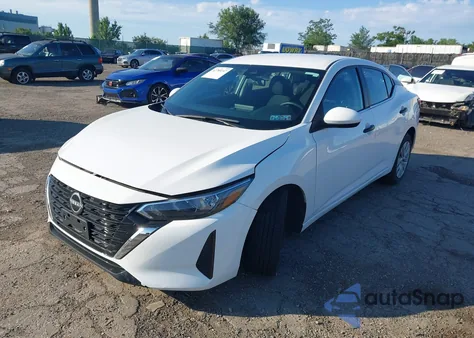 2024 Nissan Sentra S Xtronic Cvt z USA, uszkodzony, nr VIN 3N1AB8BV4RY218194